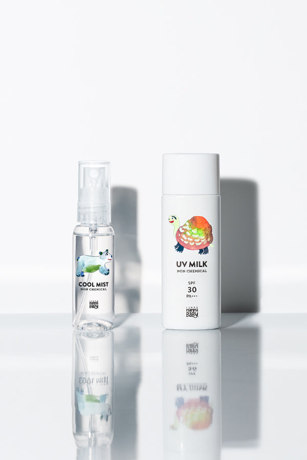 COOL MIST × Non-chemical UV MILK SPF30 / PA+++